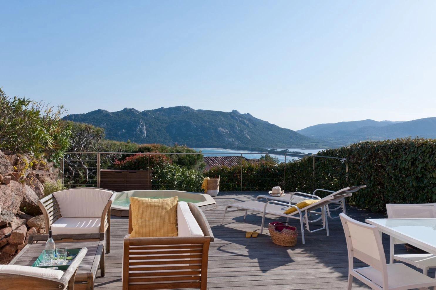 Villa spa avec 2 chambres à louer à Porto-Vecchio