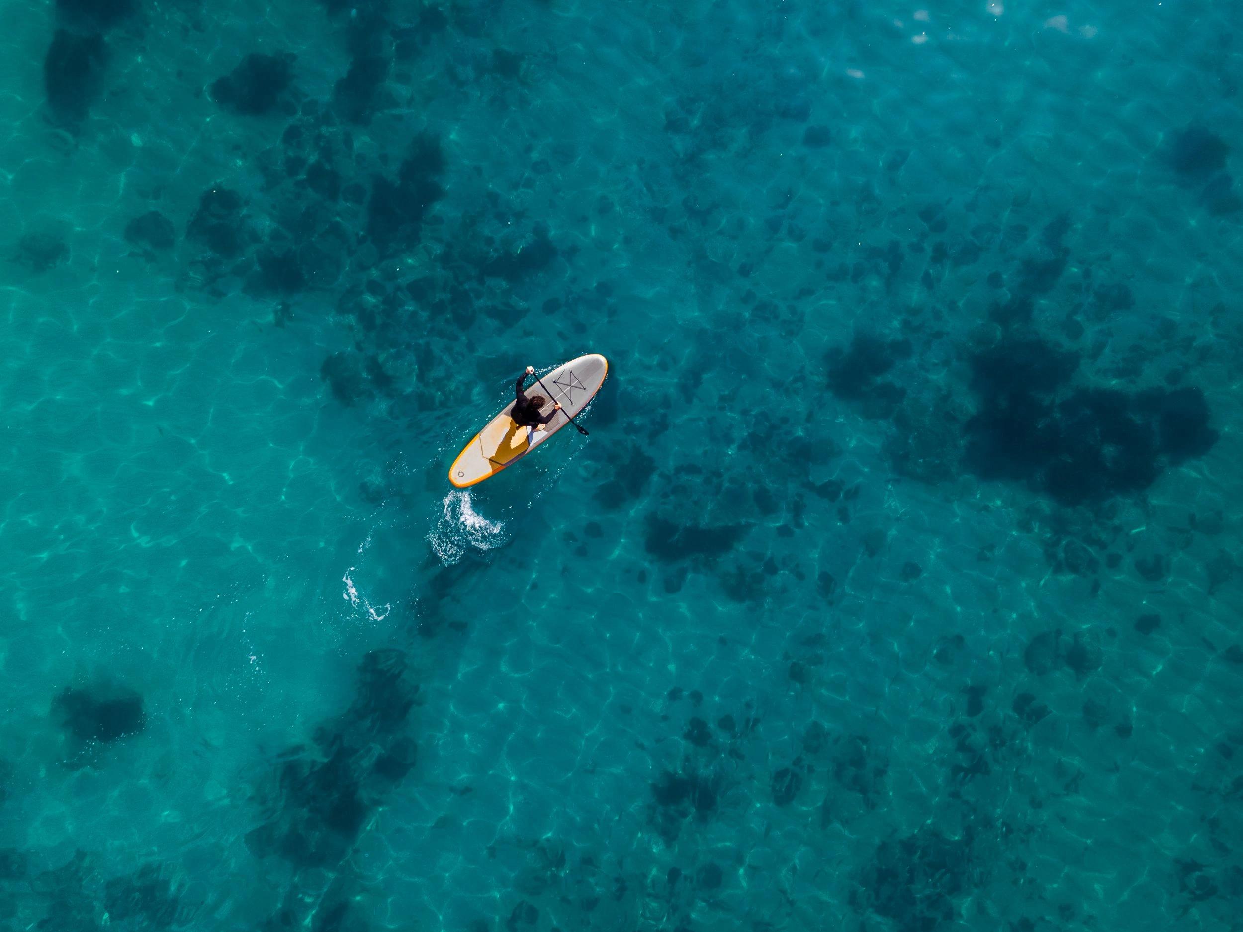 Les activités aquatiques près de la location de vacances à Porto-Vecchio